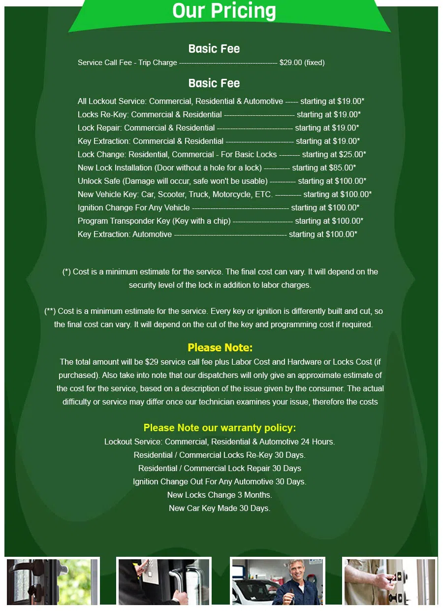 All Day Locksmith Service Chicago, IL 312-288-7580